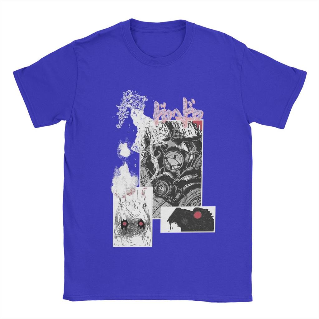 Футболки Dorohedoro Obstacles для мужчин, аниме, потрясающие, 100% хлопок, круглый воротник, короткий рукав, идея подарка, одежда