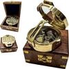Морской карманный компас Stanley London Antique Brass Brunton