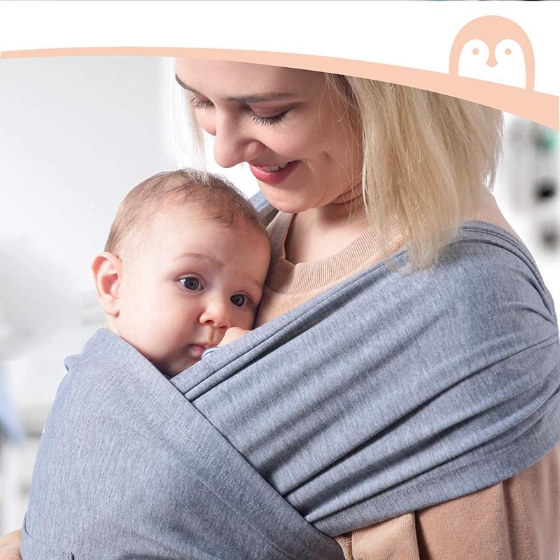 1 Piece Infant Newborn Adjustable Stretchy Carrier Belt Portable Breathable Baby Sling Wrap Multifunctional Travel Supplies