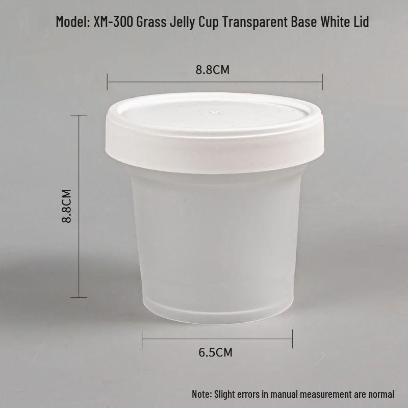 Большой стаканчик для йогурта и желе холодного заваривания пищевого качества с пудингом и мороженым Скидка