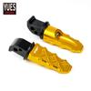Motorcycle Accessories Aluminum Rear Foot Pegs Rests Passenger Footrests for Yamaha YZF R3 R25 R6 R1