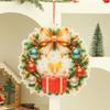 Colorful Lights Christmas Luminous Pendant Cartoon Christmas Decorations Pendant  Kids Gift