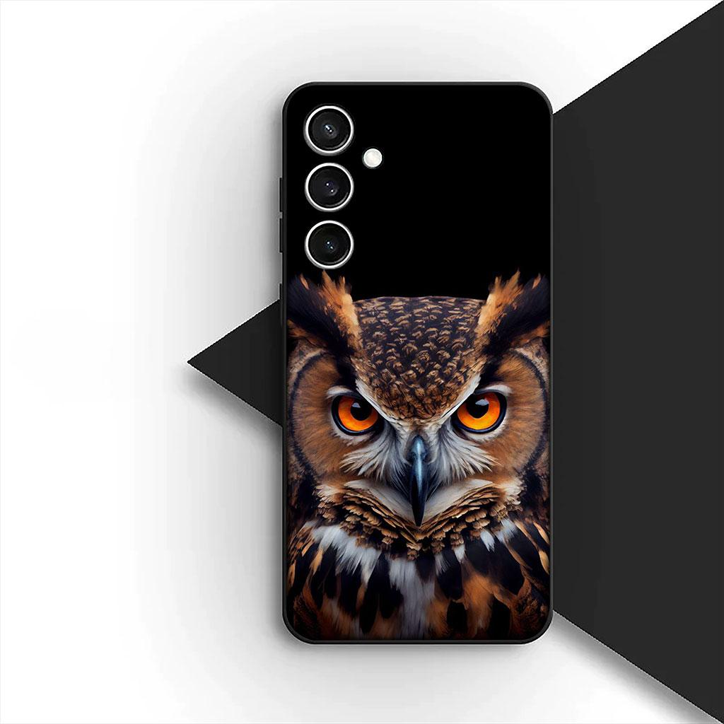 Wallpaper Owl Bird Silicone Phone Cover for Apple iPhone 17 Air 12 13 Pro Max Mini ProMax 7 + 8 Plus Soft Case