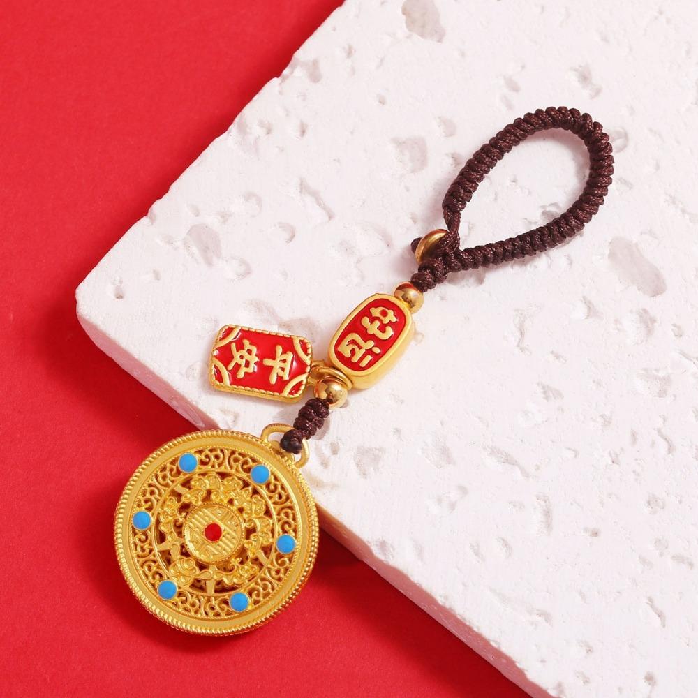 Small Pendant Five Blessings Keychain Car Key Charms Key Chain Strap Car Keys Charms Decoration