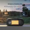 Портативная уличная Bluetooth-колонка F&D RW20, штекер CN (адаптер в комплекте)
