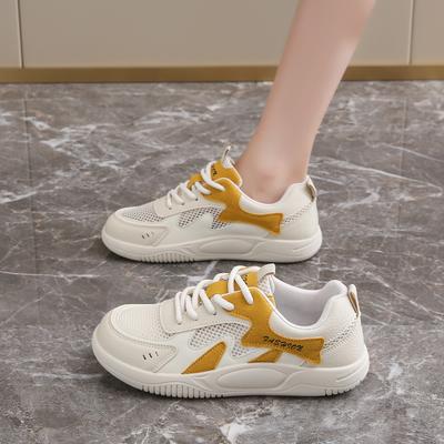 Модная шнуровка CRLAYDK Женские удобные сетчатые повседневные модные кроссовки Легкие и дышащие для ходьбы и спорта Женские балетки