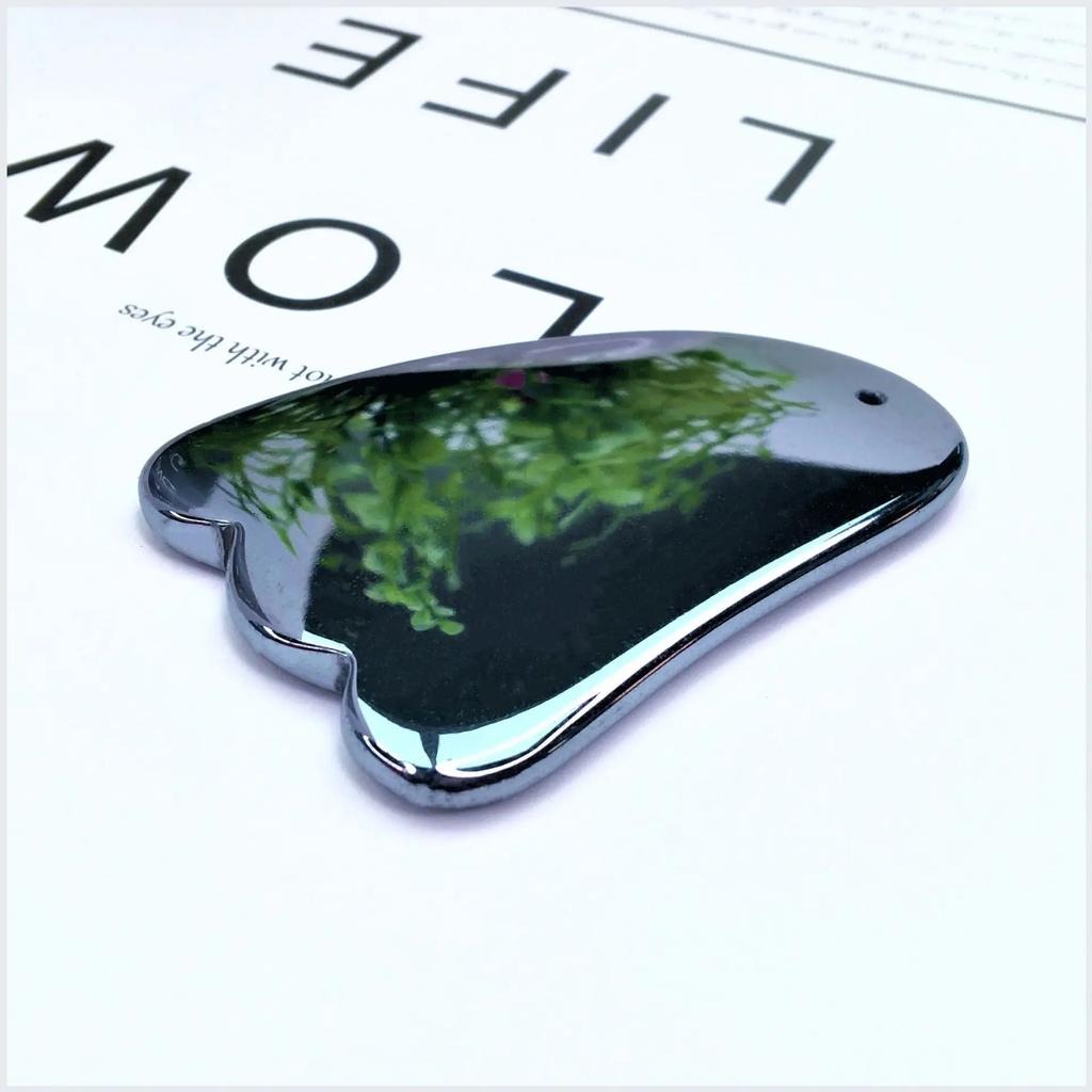 Терагерцовая энергия Камень гуашь скребок доска для скребков лицо подтяжка глаз похудение расслабление мышц спа терапия красота лечебный инструмент