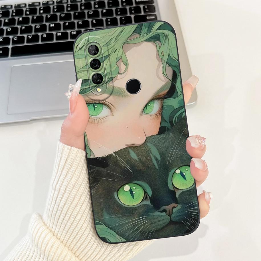 For Huawei P30 Lite Case MAR-LX1A MAR-LX2 Cover Cute Panda Rabbit Soft Silicone Phone Case For Huawei P30Lite Nova 4e Fundas New