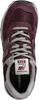 Кроссовки New Balance 574 (ML574EVM) burgundy/white