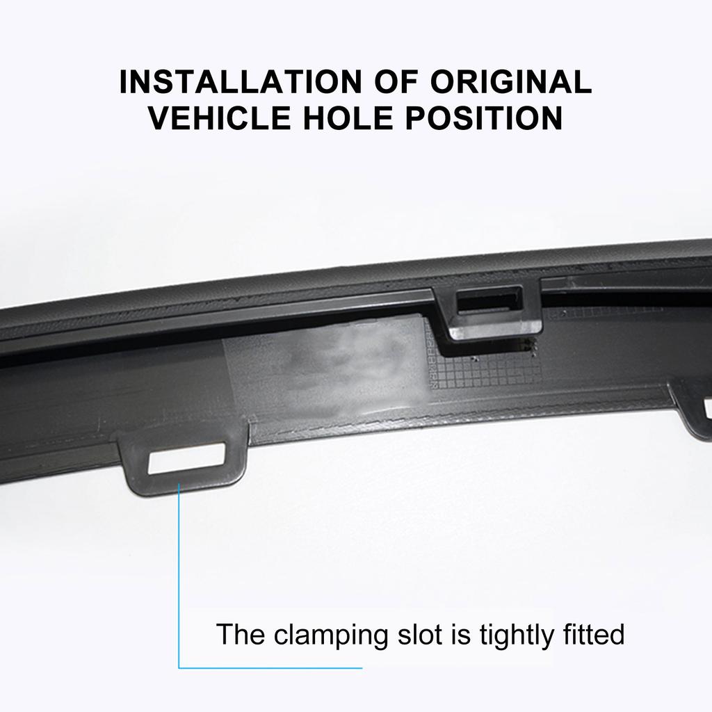 Передний бампер автомобиля, нижний спойлер, дефлектор воздуха, накладка для Volkswagen VW Golf MK7 GTI 2015 2016 2017