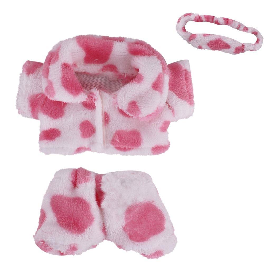 Рубашка Шорты Нашивка Одежда для кукол Аксессуары для кукол 20см Кукла Пижама Костюм Po Реквизит Мультяшное Животное Звезда Мини Блузка Брюки Комплект