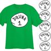 Funny St Patricks Day Shirts St Pattys Day Drunk 1 2 3 Bar Crawl Paddys Party