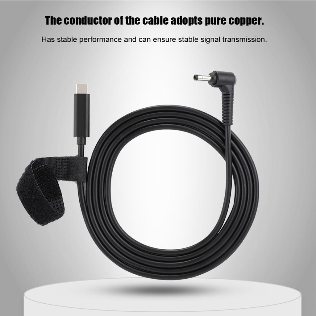 Кабель-адаптер питания TypeE C Male to 4.0mm X 1.7mm Male PD Power to for ASUS Ultrabook