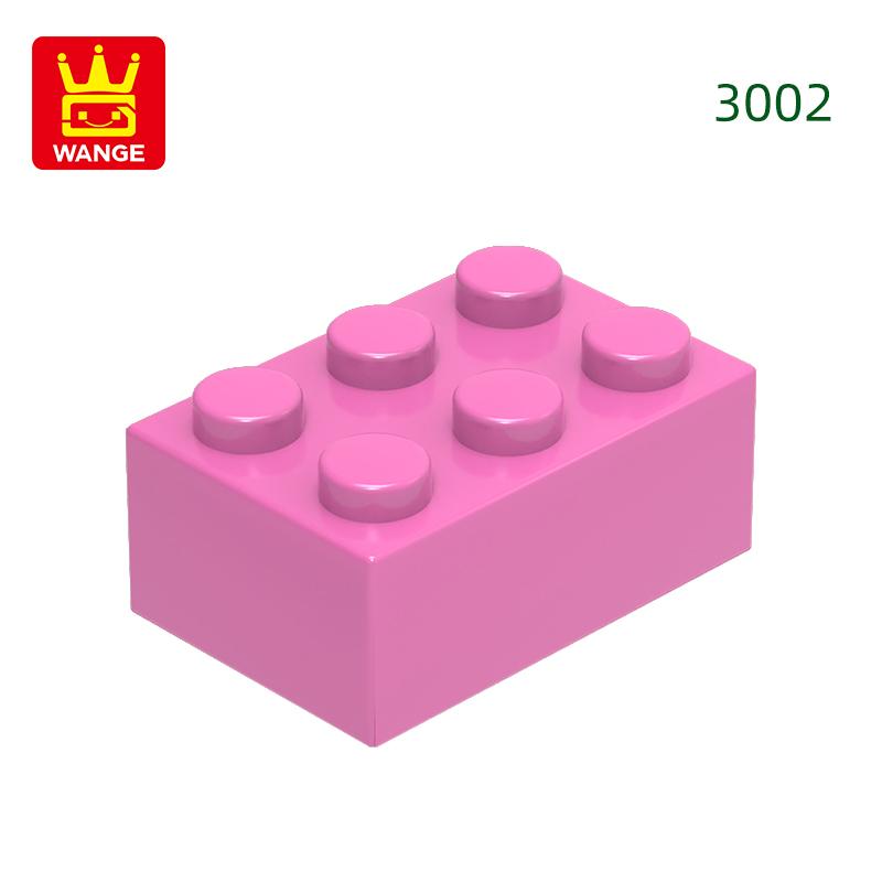 Нетоксичный 55 шт./лот 3002 2x3 Толстые Строительные Блоки Moc Аксессуары Совместимые С Кирпичами Детские Игрушки Подарочная Коробка
