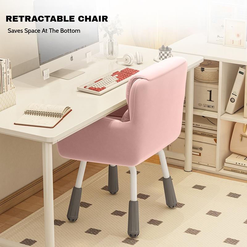 Компьютерное офисное кресло Поворотное игровое кресло Спинка Модное Удобное Для спальни Общежития Студента Колледжа Учебное Спинка Стул