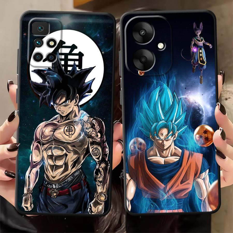 Чехол для телефона Funda для Xiaomi Redmi 9 K40 K80 Pro A4 10 14C 13C A1 A2 Plus A3 A5 12C Крутой Dragon Ball