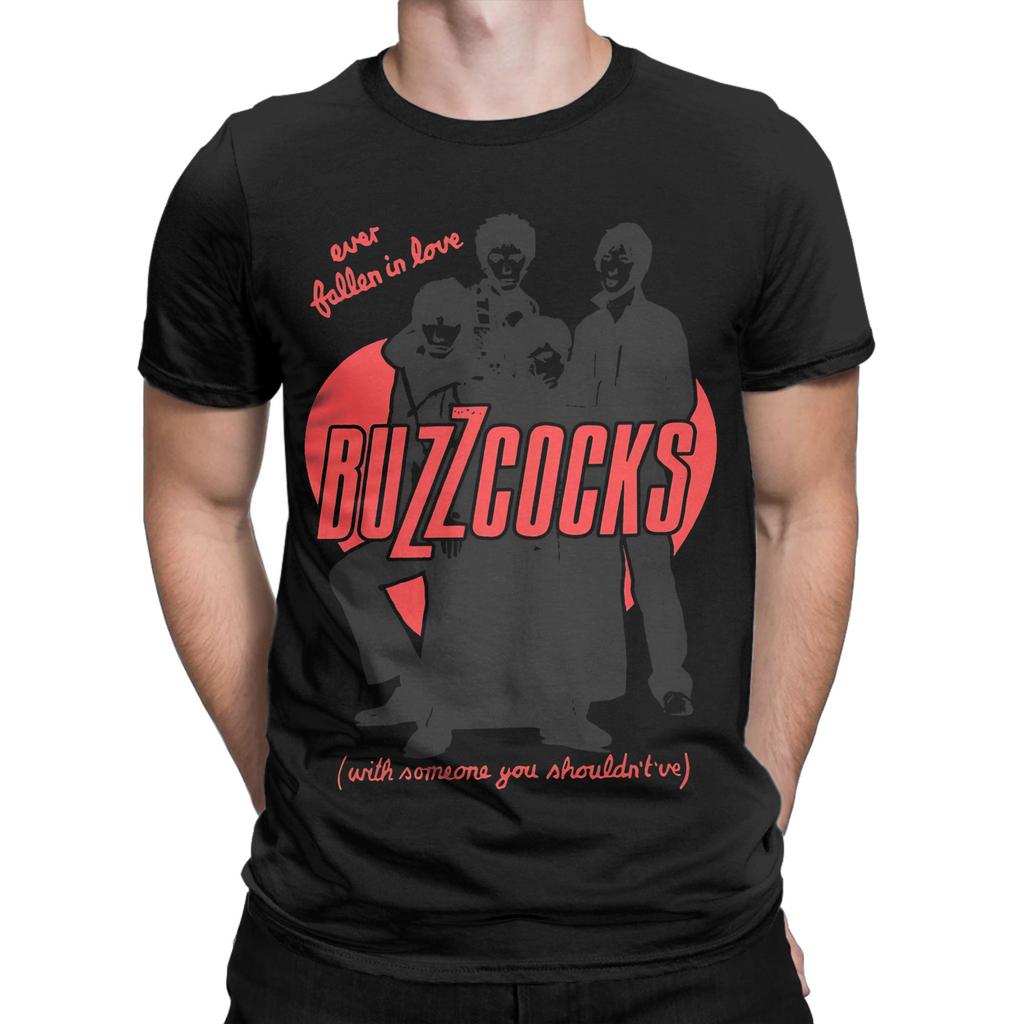Retro 70s Graphic Funny 100 Cotton Tshirt Buzzcocks Tops Tees For Unisex