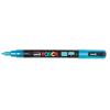 Marker - POSCA - PC3ML - Erasable - Fine Conical Tip - Glittery Light Blue