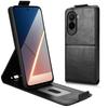 Для Xiaomi Poco M7 4G (США) (171 мм) Подставка Чехол Магнитная застежка Вертикальный откидной Кожаный чехол для телефона с держателем для карт