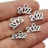 100 шт., подвески с цифрами, подвески, ювелирные изделия, поделки своими руками