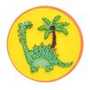 String Art Stretched Thread Picture for Child Dino 21 Cm