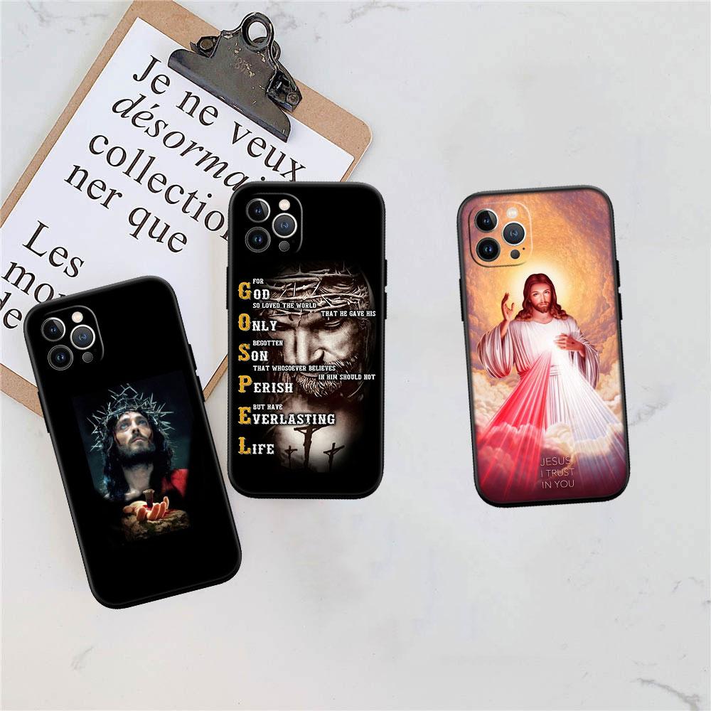 CJ19 Bible verse Jesus Christ Soft Shell Phone Case for Xiaomi Xiaomi Poco M4 M5 M6 M7 X3 X6 X7 F8 Ultra Pro GT NFC