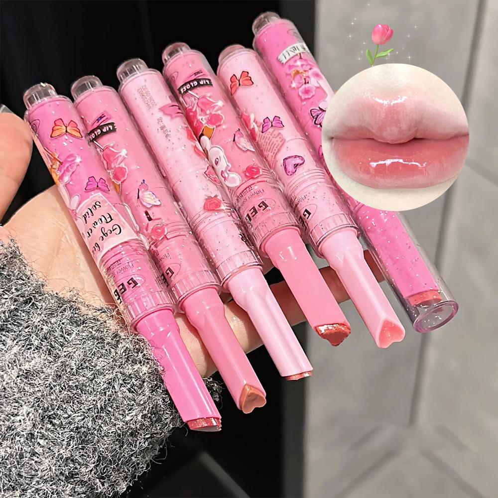 GEGE BEAR Watery Mirror Lip Gloss Набор помад Garden Rabbit Press-on Lovely Lip Gloss