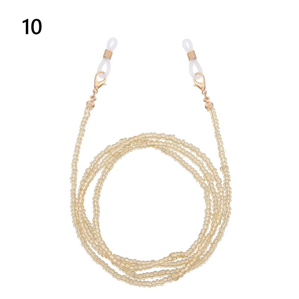 Beads Neck Lanyard for Women Glasses Chains Glasses Holder Strap Mask Chains Beaded Mask Lanyard