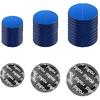 90PCS Tire Repair Patch, 32mm 42mm 58mm Natural Rubber Tyre Puncture Repair Patch Kit, Automotive Round Tubeless Patches Fast Repair Tool for Car