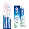 Набор: Зубная щетка Crest Velvet Gum Care и зубная паста 3D White