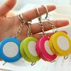 Лента ярких цветов, брелок, измерительная лента 1,5 м, мягкая лента, маленькая лента, подарочная линейка