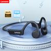 Наушники с костной проводимостью Lenovo X4 Беспроводные Bluetooth Hifi Стерео Наушники Музыка Спорт Водонепроницаемые Наушники с ушным крючком Гарнитура с микрофоном