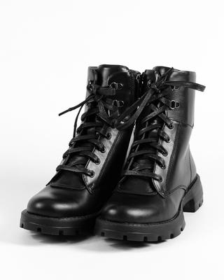 Ботинки зимнее 2343 36 Черные кожа