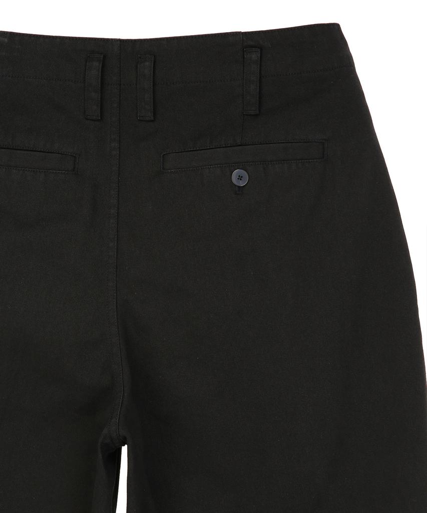 IL CORSO Nouki Double-Pleat Chino Pants Black Iepa5F007Bk