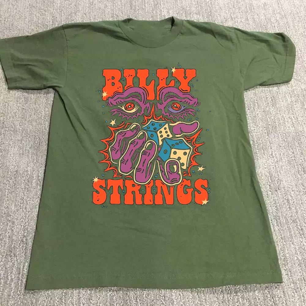 NEW Billy Strings Tee Gift For Fan Green All Size Shirt AG3094 Unisex T-Shirt