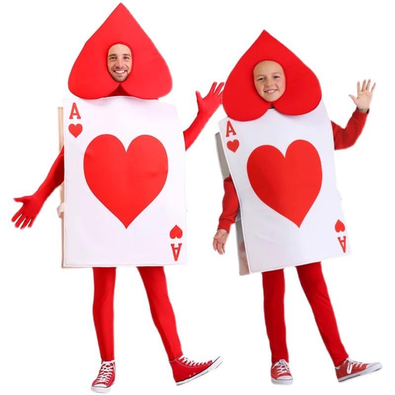 Poker Onesie Performance Cosplay Costume