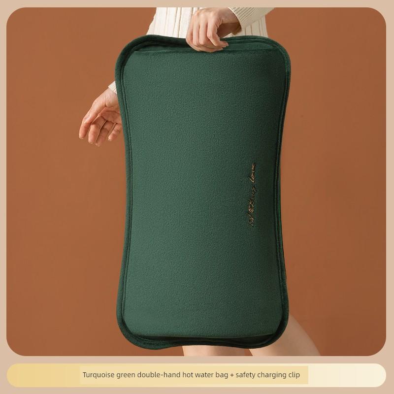 Hot Water Bag Rechargeable Hot-Water Bag Explosion-Proof Heating Pad Electric Heater Large Bed Belly Covering Bed Fantastic Foot Warming Appliance