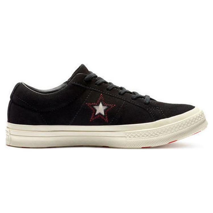 Converse Кеды One Star Низкие Холщовые Унисекс Черные 163193c
