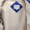 VINTAGE 80s Half zip coat 18 2/1 Blue Men's Used