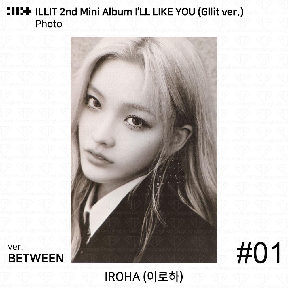 ILLIT 2-й мини-альбом I'LL LAKE YOU Gllit Ver To с фотокарточкой Between Photocard Photo