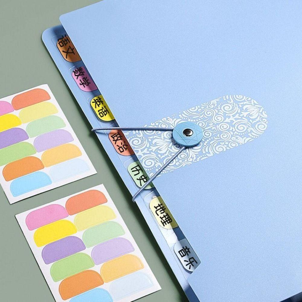 Document Organizer Organ File Folder 8 Grids Expanding File Bag Portable Paper Documents Folder