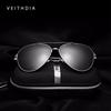 Мужские солнцезащитные поляризованные очки VEITHDIA в стиле "Пилот"