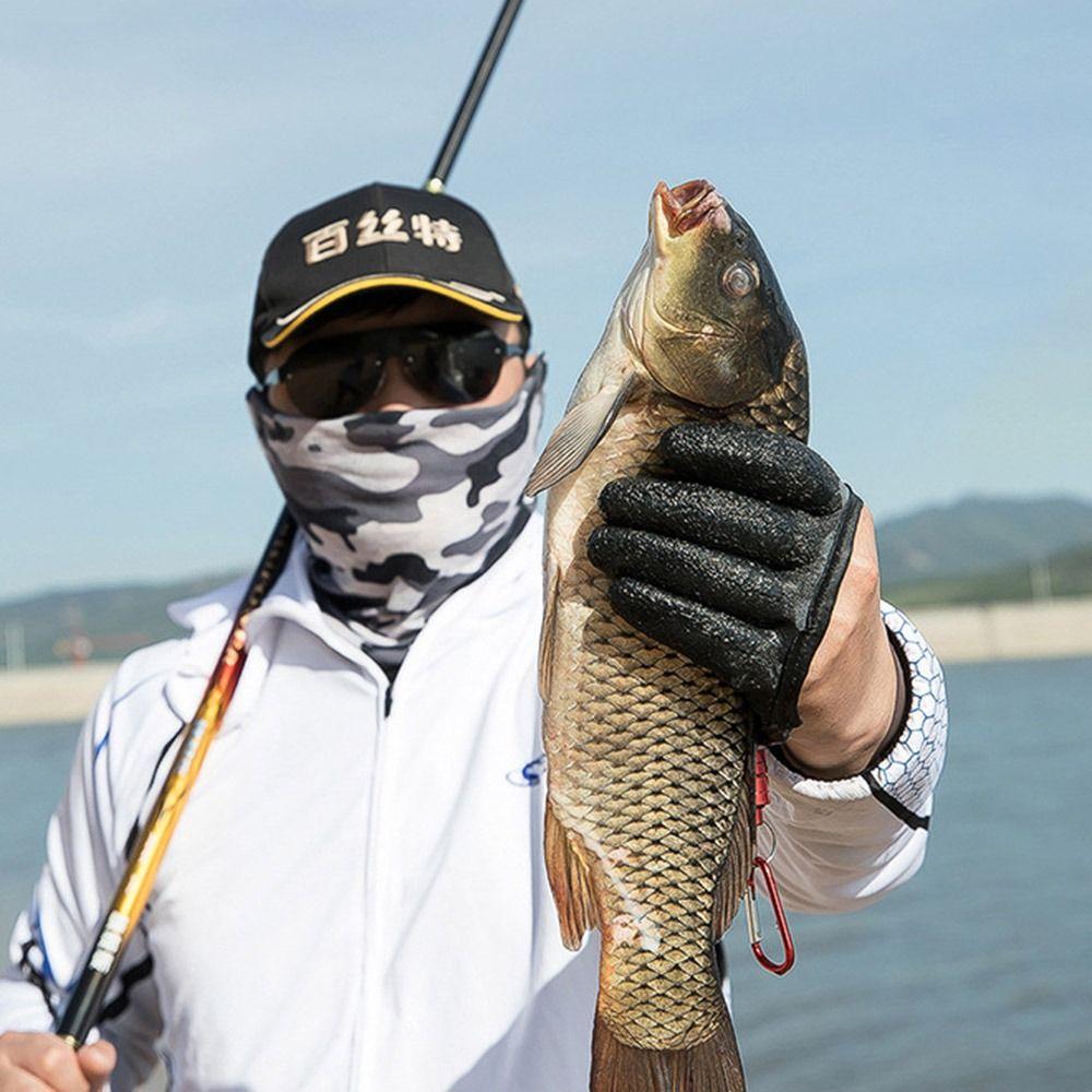 Durable Fishing Gloves Fish Grab Fisherman Protect Fish Catching Gloves Full Finger Glove