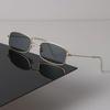Square Sunglasses Women Men Vintage Stylish Mirror Minimalist Lens Sun Glasses Female Male Cool Personality