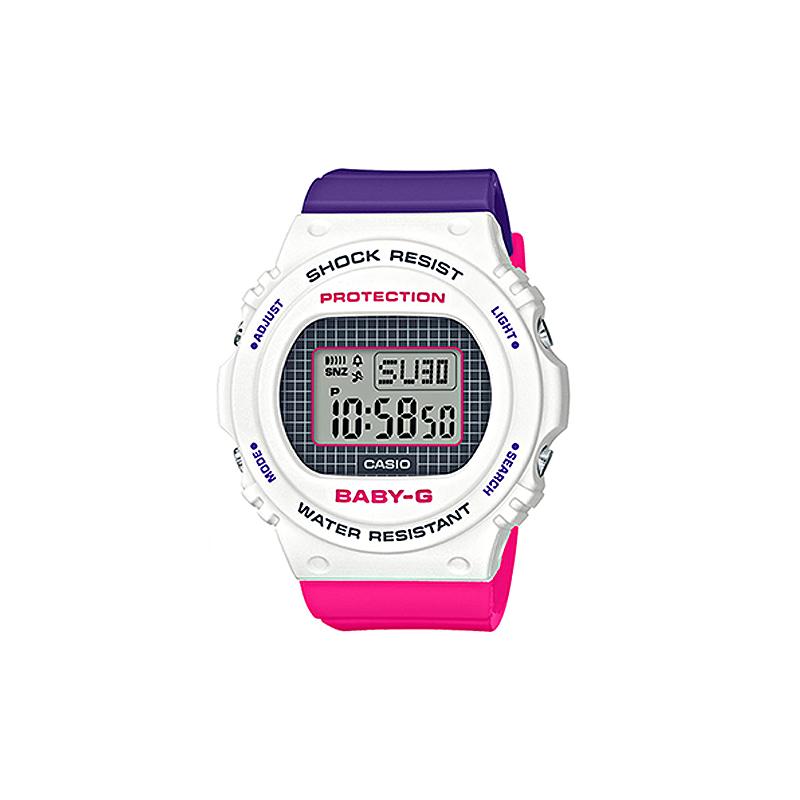 Casio Серия часов-DWBGD серия Геометрический дизайн Водонепроницаемые и ударопрочные Кварцевый механизм Японские и корейские DW-5700THB-7PR+BGD-570THB-7PR