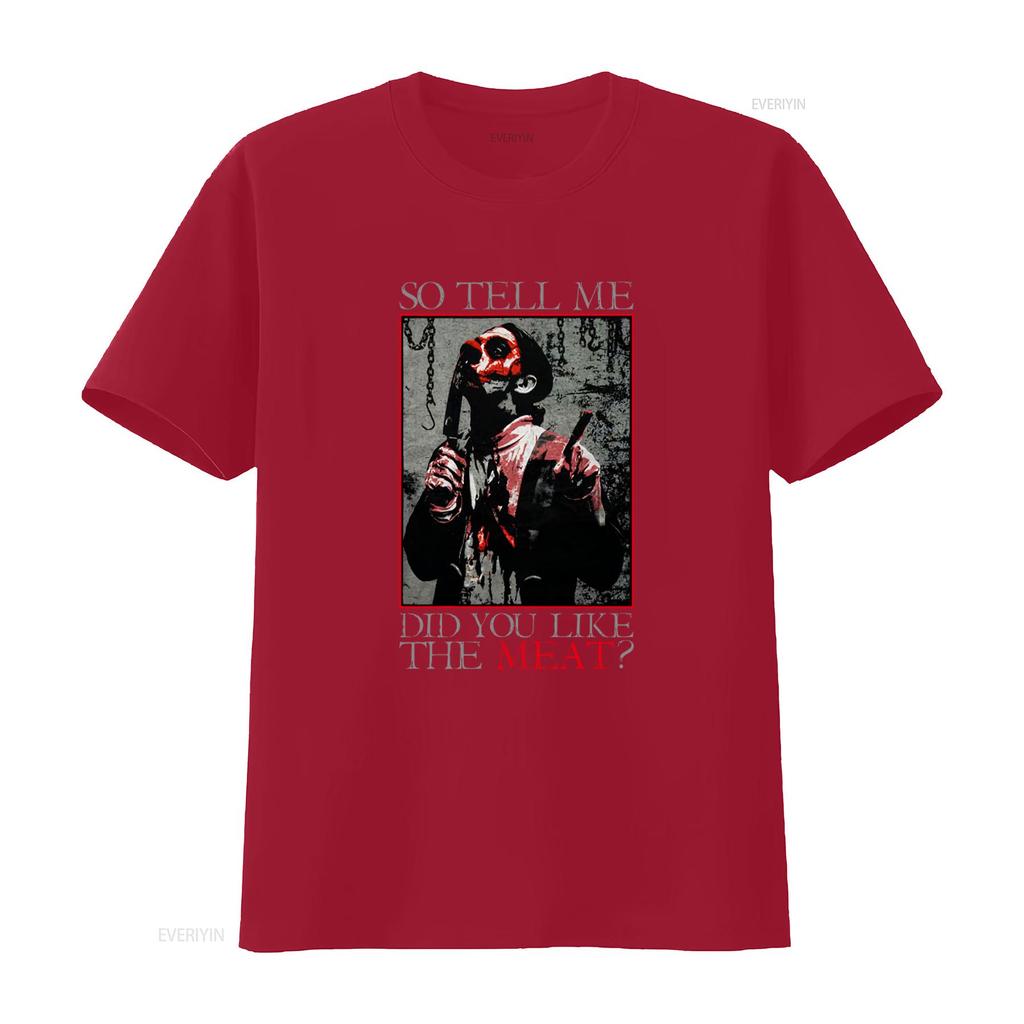 CARACH ANGREN Футболка в стиле Хоррор SO TELL ME DID YOU LIKE THE MEAT Принт Официальный мерч Последний размер XL Доступен винтажный Мягкий