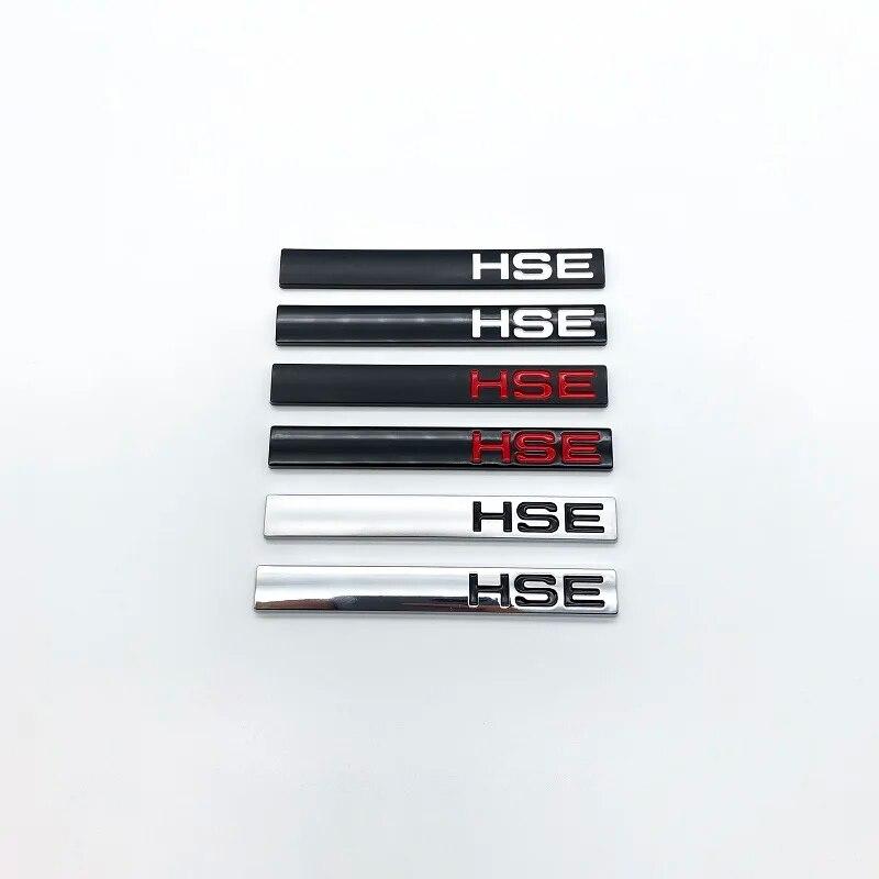 3D ABS буквы HSE Edition эмблема для Land Rover, значок багажника автомобиля, наклейка с логотипом, хром, серебристый, черный, красный