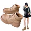 SyfIyno 2024 New Plus Plush and Thin Styles Boots Women Chunky Boots Ladies Shoes Khaki Yellow Black Boots Women Barefoot Shoes