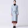  She S miSS  Elegant minimaliSt Stand Collar Trench Coat