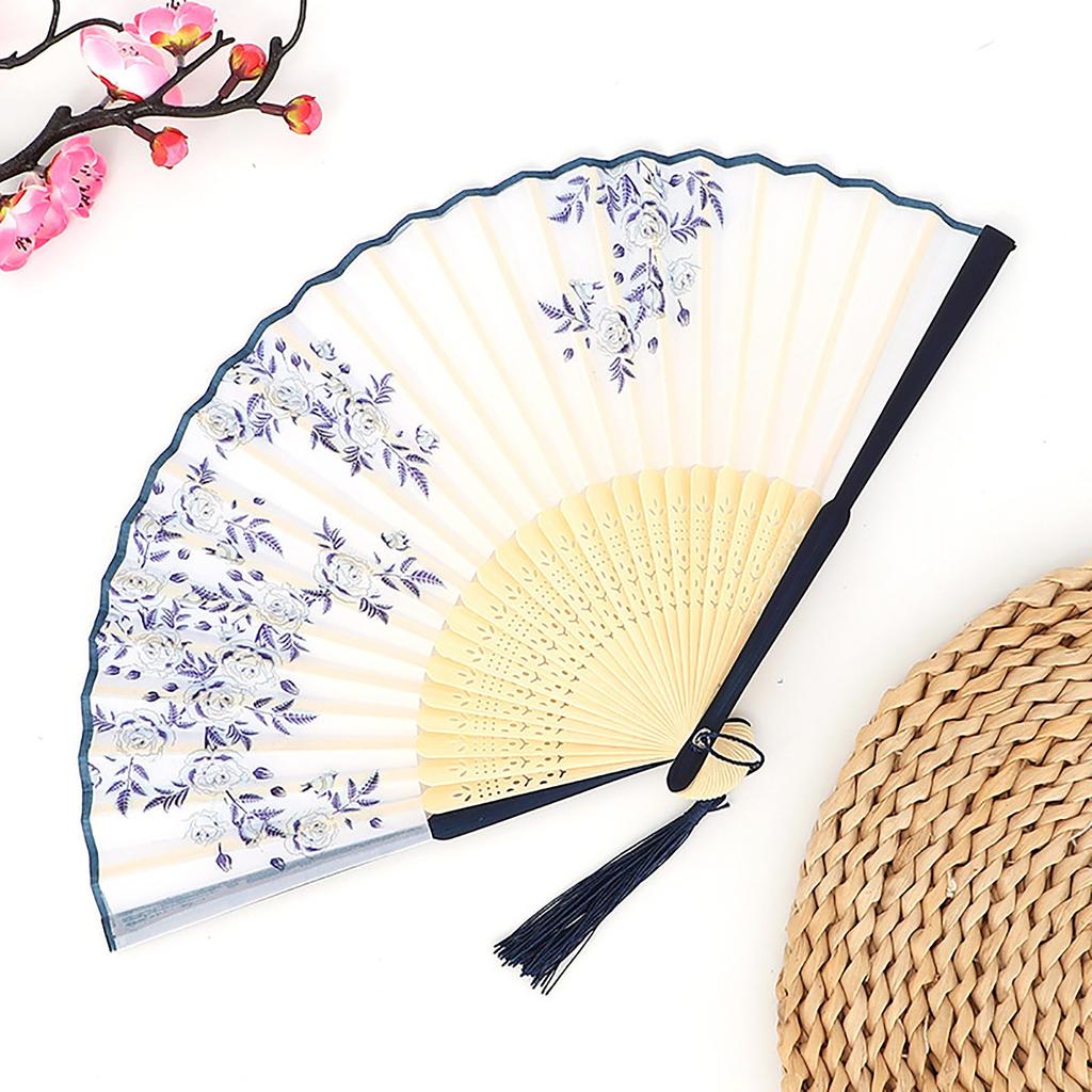 Antique Fan, Chinese Fan, Antique Folding Fan, Dance Fan